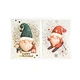 10pcs Christmas card with white envelope